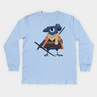 Sekicrow: Shadows Caw Twice Kids Long Sleeve T-Shirt